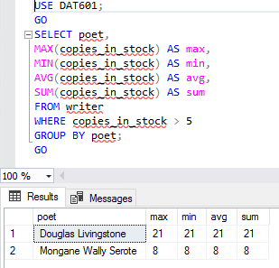 Practice SQL