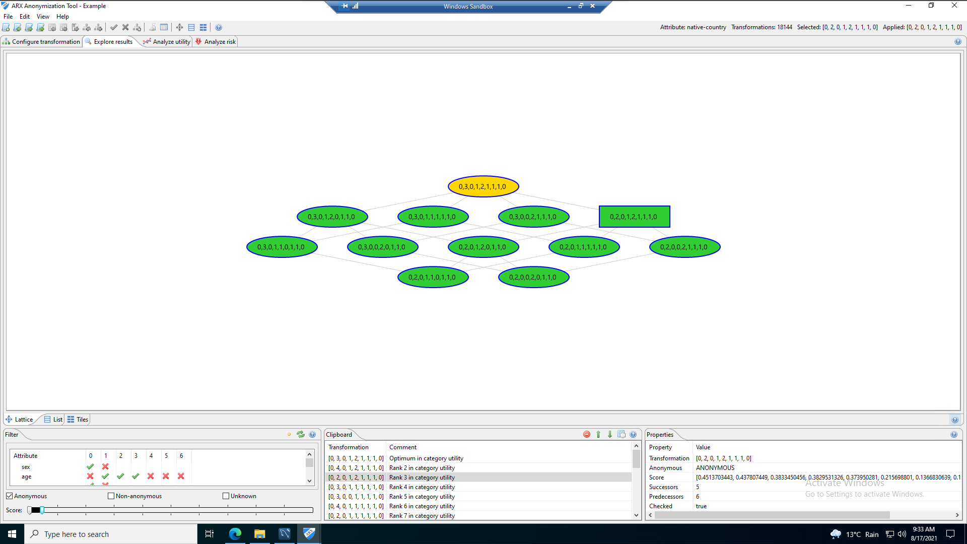 Data Anonymisation Process