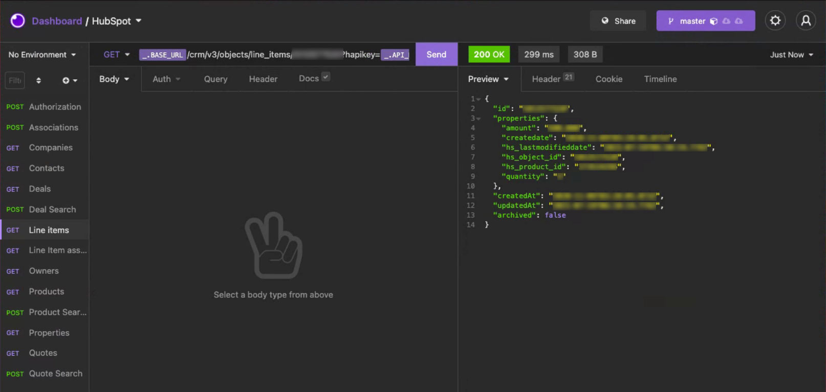 API Data Mapping - Insomnia