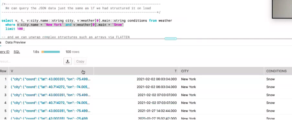 Query JSON